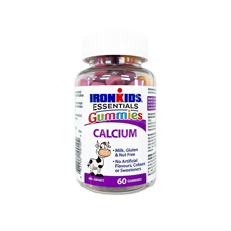 Ironkids, Essentials Gummies Calcium, 60 Gummies