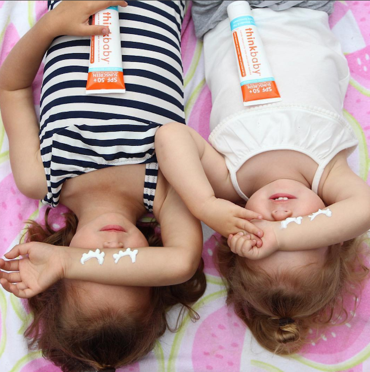 美国Thinkbaby儿童SPF50防晒霜 89ml 6个月以上宝宝可用 80分钟耐水性 多项评奖推荐产品