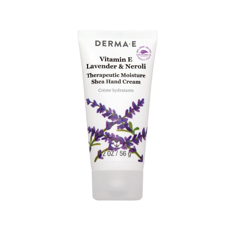 Derma-E, Vitamin E Lavender & Neroli Therapeutic Moisture Shea Hand Cream, 56 g