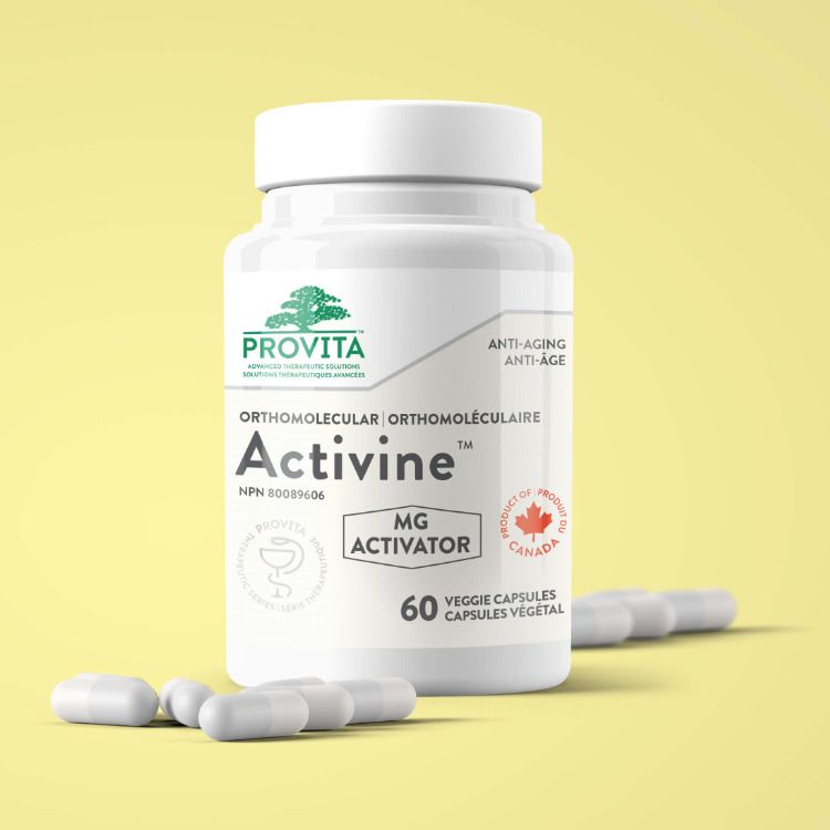 加拿大Provita Activine激活素胶囊 60粒 抗衰老 焕发活力