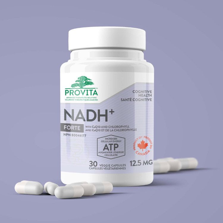 加拿大Provita NADH+胶囊 改善认知功能 提高记忆力 缓解疲劳及衰老