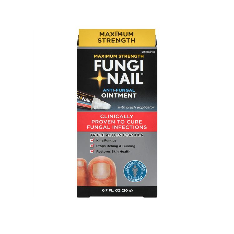 Fungi Nail, Toe & Foot Lasting Ointment Brush, 20 ml