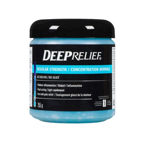 Deep Relief, Regular Strength Ice Cold Gel, 255 g