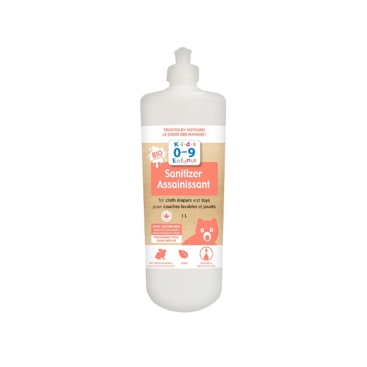 加拿大Homeocan婴幼儿专用消毒剂 天然可生物降解 可用于消毒宝宝衣物玩具 无香型