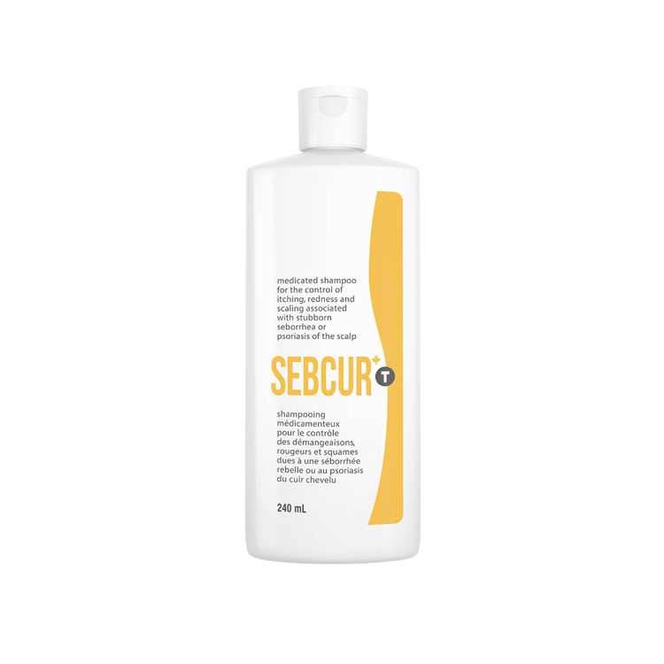 加拿大Sebcur-T药用洗发水 240毫升装 改善顽固性皮脂溢性皮炎/牛皮癣