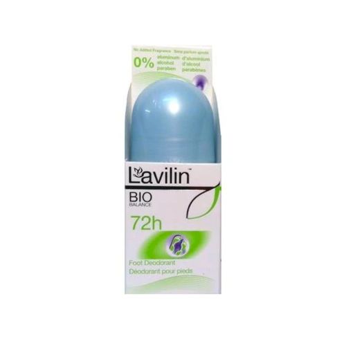 Lavilin, Roll-On Foot Deodorant 72 hours, 60 ml