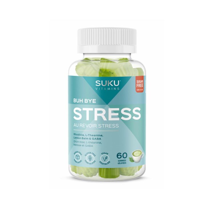 SUKU, Buh Bye Stress, 60 Gummies