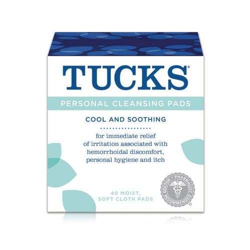 TUCKS, Medicated Cooling Pads, 40 Pads