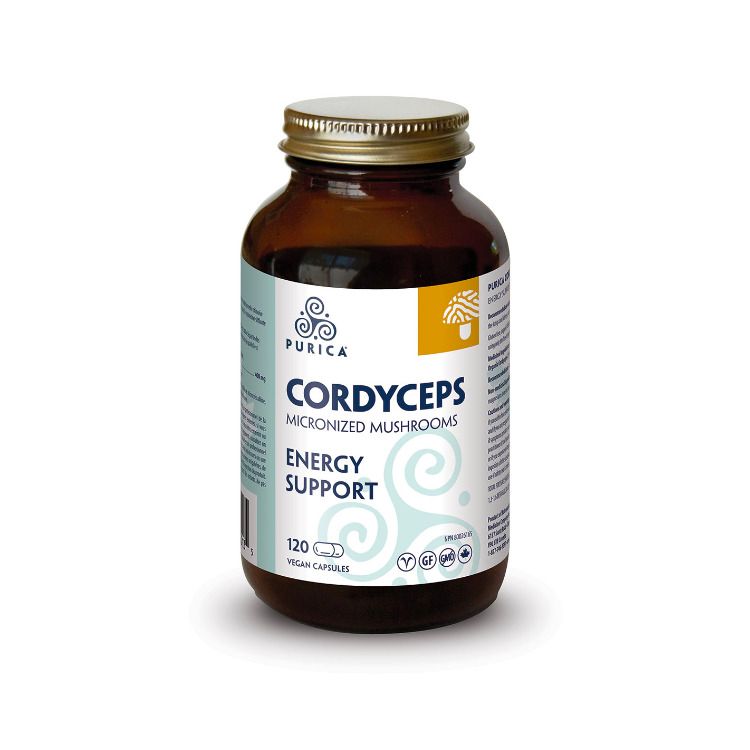 PURICA, Cordyceps, 120 Capsules