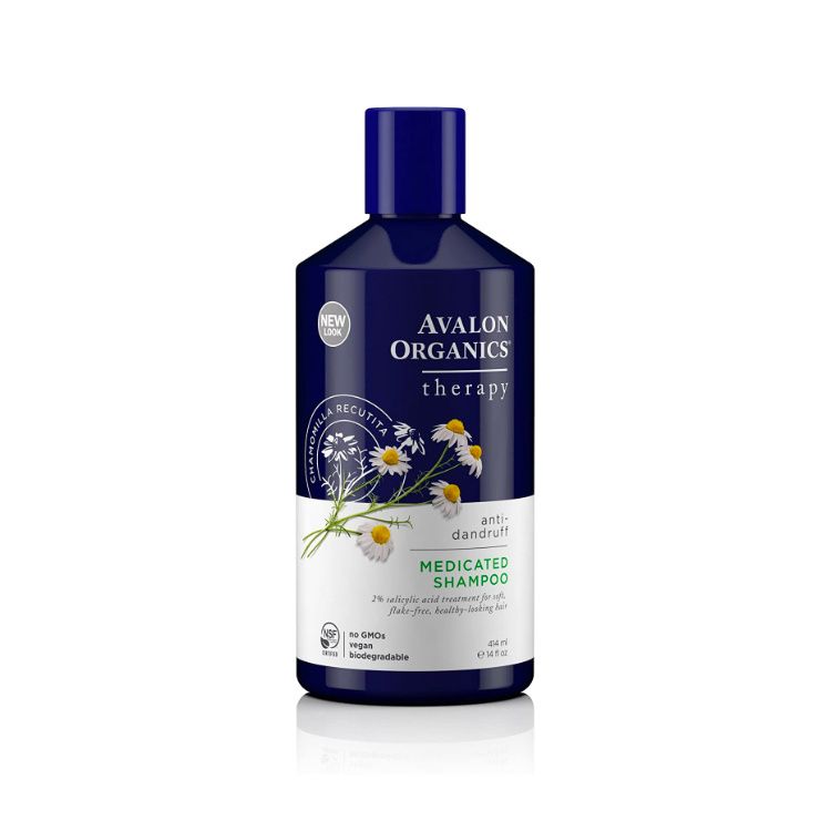 美国Avalon Organics阿瓦龙有机去头屑药用级洗发水 含水杨酸 强力去屑