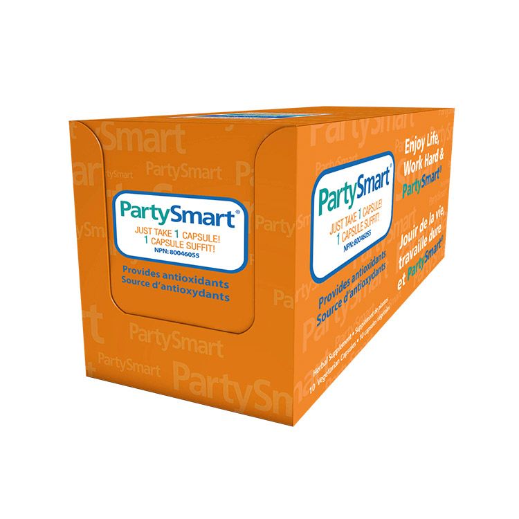 Himalaya, PartySmart, 10 Vegetarian Capsules