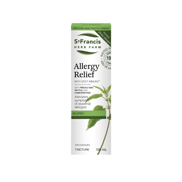 St Francis Herb Farm, Allergy Relief with Deep Immune, 100ml