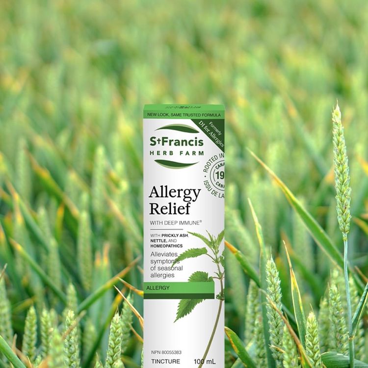 St Francis Herb Farm, Allergy Relief with Deep Immune, 100ml