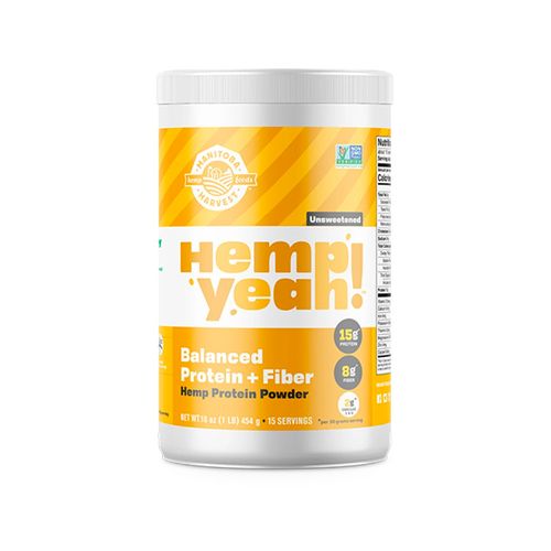 Manitoba Harvest, Hemp Yeah!, Protein Powder, Balanced Protein + Fiber, 454g