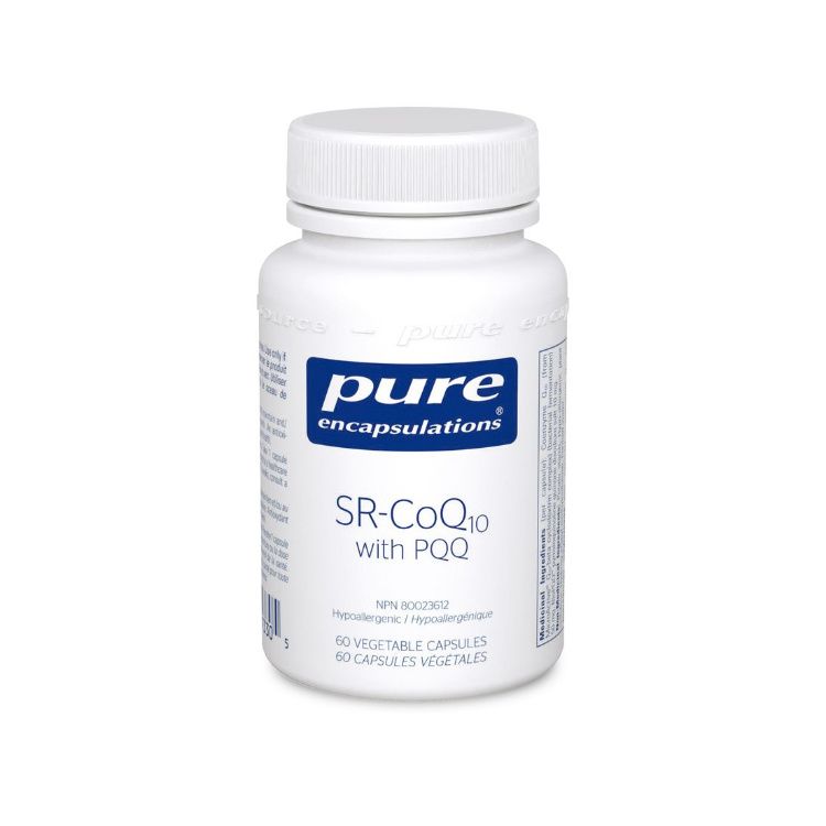 美国Pure Encapsulations专利型MicroActive辅酶Q10+PQQ胶囊 60粒 维护心脑血管健康 提升大脑认知