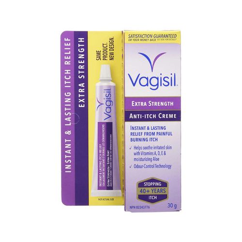 Vagisil, Anti-Itch Vaginal Creme, Maximum Strength, 30g