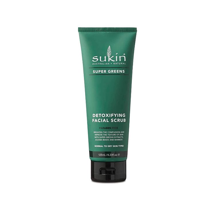 澳大利亚Sukin舒仟超级绿系列排毒面部磨砂膏 磨去角质 平衡多余油脂