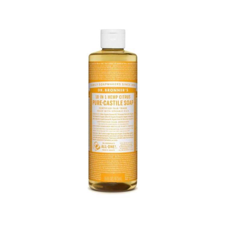 Dr Bronner's, Pure-Castile Liquid Soap, Citrus, 473ml