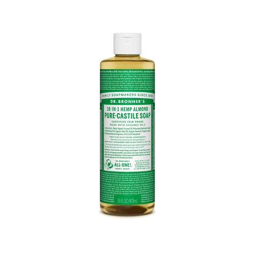 Dr Bronner's, Pure-Castile Liquid Soap, Almond, 473ml