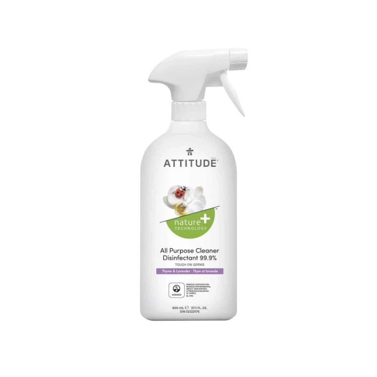 Buy Attitude, All Purpose Cleaner Disinfectant 99.9 Thyme & Lavender