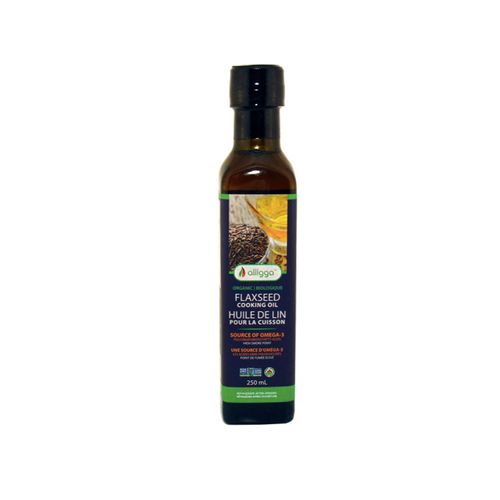 Alligga, Organic Flaxseed Cooking Oil, 250ml