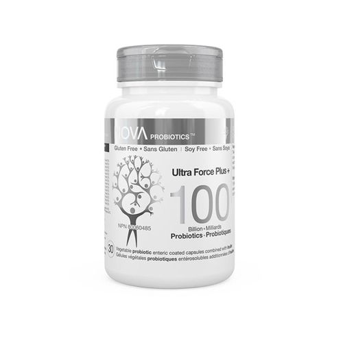 Nova Probiotics, Ultra Force Plus, 100 Billion, 30 Capsules