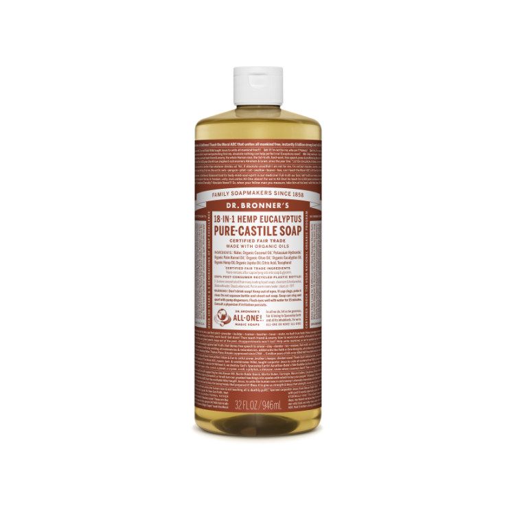 Dr Bronner's, Pure-Castile Liquid Soap, Eucalyptus, 946ml