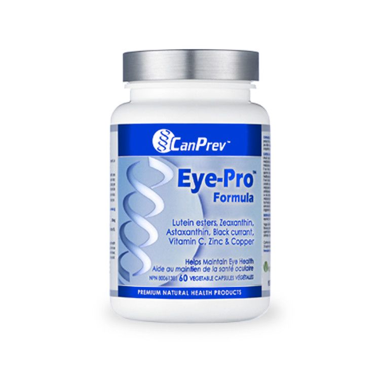 加拿大CanPrev复合强化护眼配方 60粒 叶黄素+虾青素配方