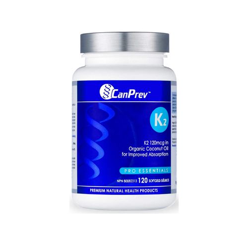 CanPrev, K2 Softgels, 120 Softgels