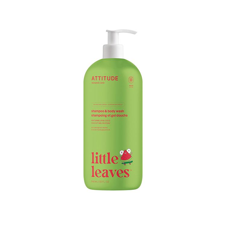 Attitude, Little Leaves, Kids Body Lotion, Watermelon Coco, 473ml