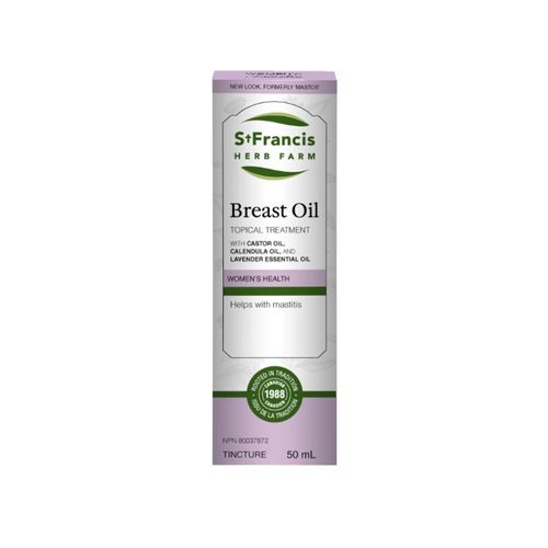 St. Francis Herb Farm, Breast Oil, 50ml