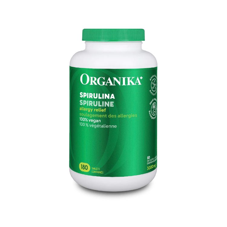ORGANIKA, SPIRULINA, 1000 mg, 180 Tablets
