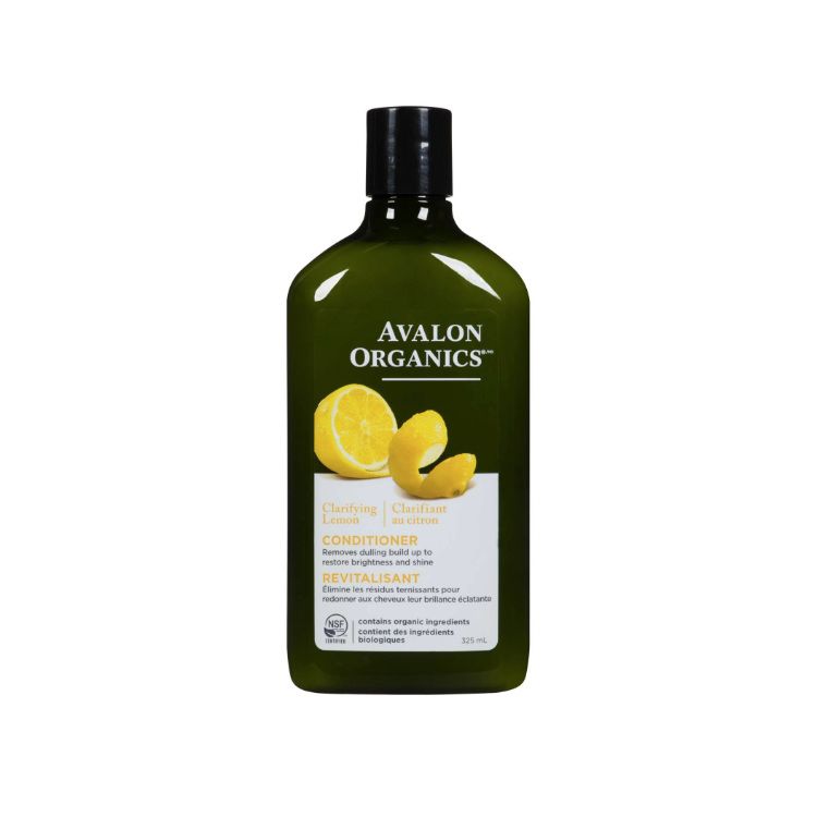 美国Avalon Organics阿瓦龙柠檬清爽护发素 去除油脂及暗沉堆积物