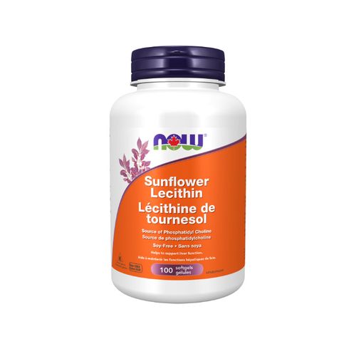 Now Foods, Sunflower Lecithin, 1200 mg, 100 Softgels