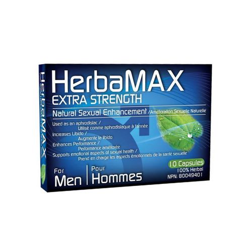 HerbaMAX, Extra Strength Natural Sexual Enhancement, 10pk