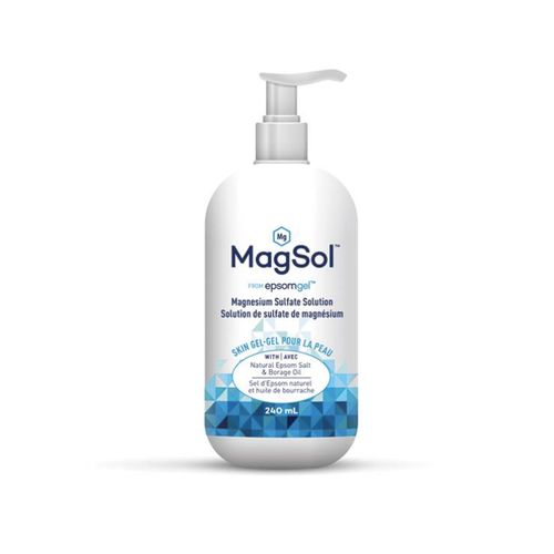 Epsomgel, MagSol Magnesium Sulfate Solution, 240ml