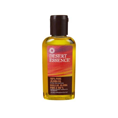美国Desert Essence 100%纯荷荷巴油 60毫升 必备基础油 可护肤可护发 也可用作身体油