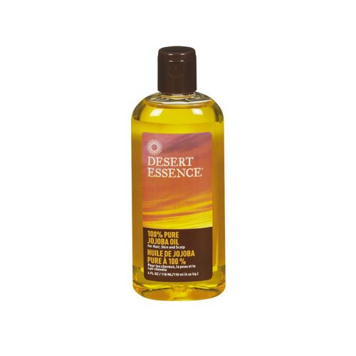 美国Desert Essence 100%纯荷荷巴油 118毫升 必备基础油 可护肤可护发 也可用作身体油