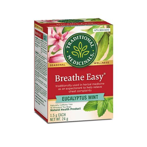 Traditional Medicinals, Breathe Easy Tea, 16 Tea Bags