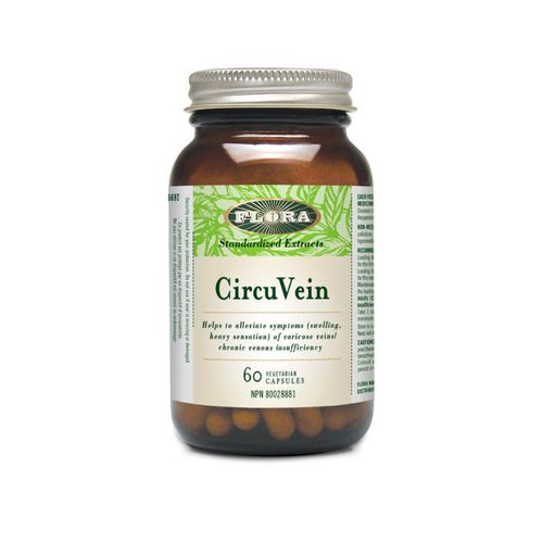 Flora, CircuVein, 60 Capsules