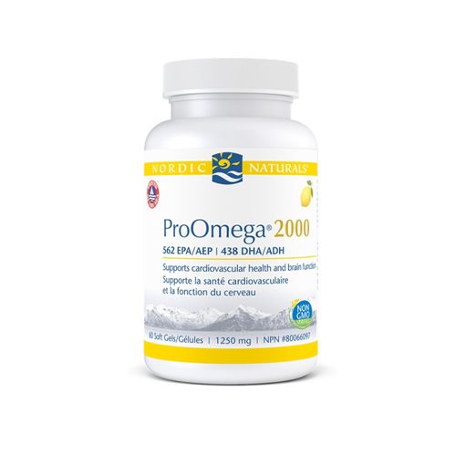 Nordic Naturals Pro, ProOmega 2000, 60 Softgels