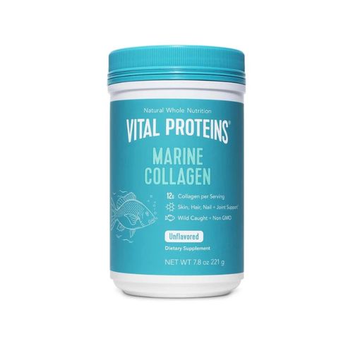 美国Vital Proteins海洋胶原蛋白肽 221克 美国销售第1品牌 野生捕捞白鲑鱼提取 无添加味道