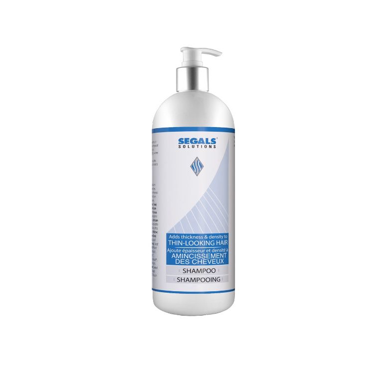 加拿大Segals天然生发洗发水 1升装 深度清洁毛囊 调整皮脂腺分泌 防止异常脱发、薄发