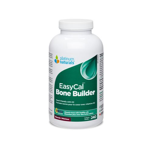 Platinum Naturals, EasyCal Bone Builder, 240 Softgels