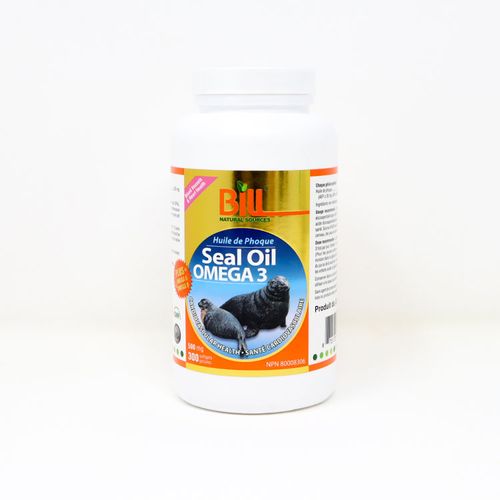 Bill Natural, Seal Oil Omega-3, 500mg, 300 Softgels