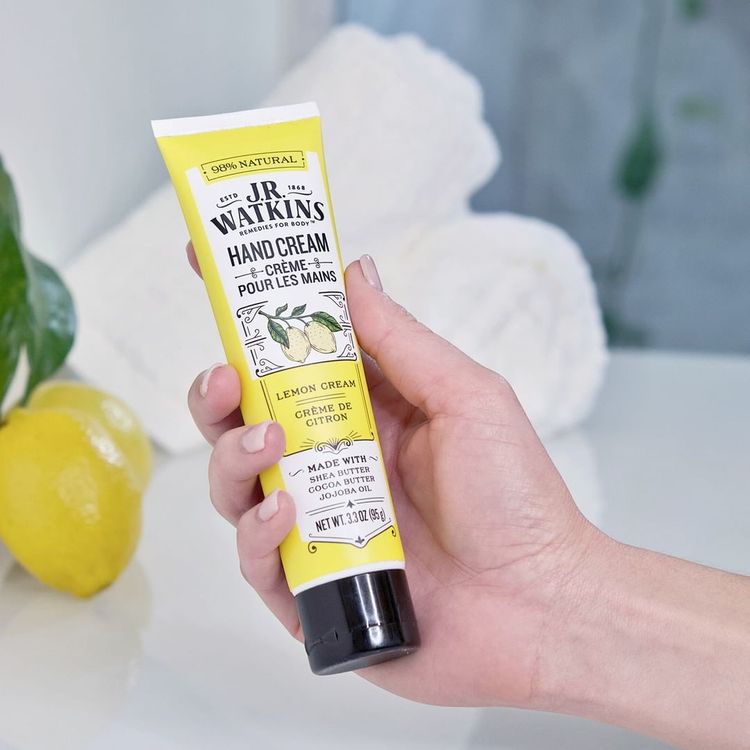 J.R. Watkins, Hand Cream, Lemon Cream, 95g