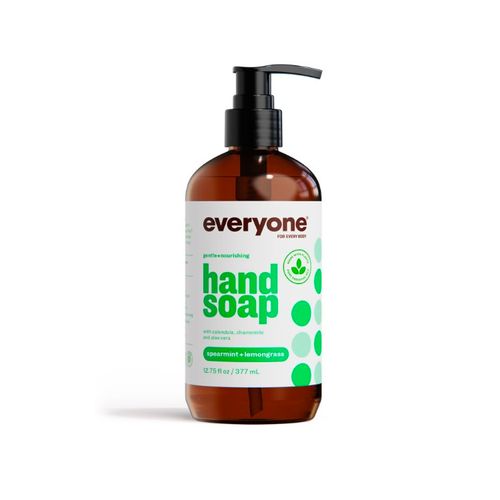 EO Products, Everyone Hand Soap, Spearmint + Lemongrass, 377 ml