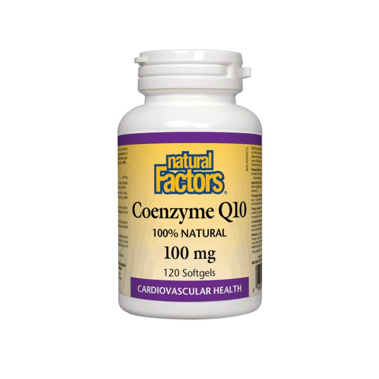 Natural Factors, Coenzyme Q10, 100 mg, 120 Softgels
