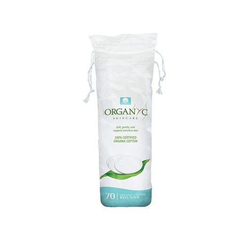 Organyc, Beauty Cotton Rounds, 70 Counts