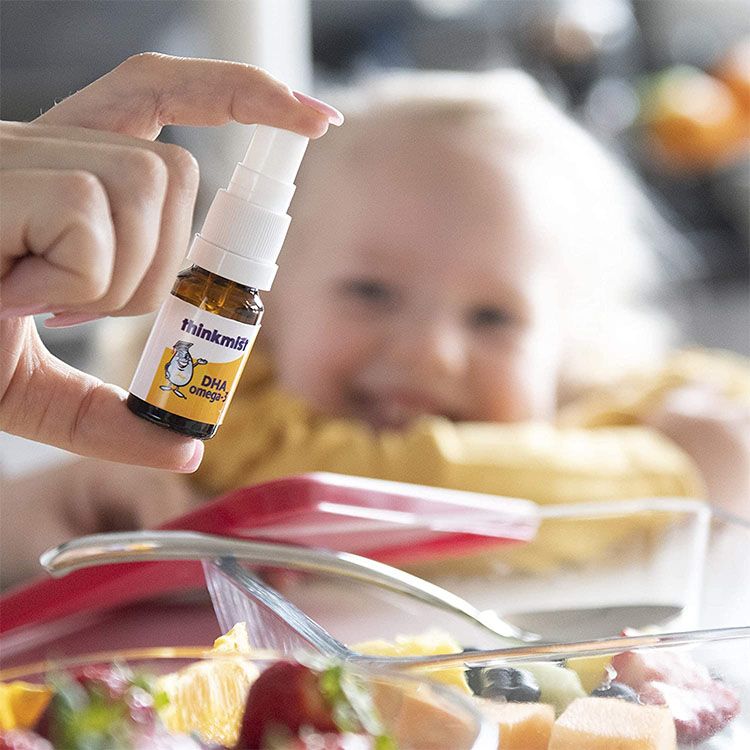 加拿大Ddrops儿童DHA喷剂 40天量 促进大脑和眼睛发育 1岁以上儿童可用